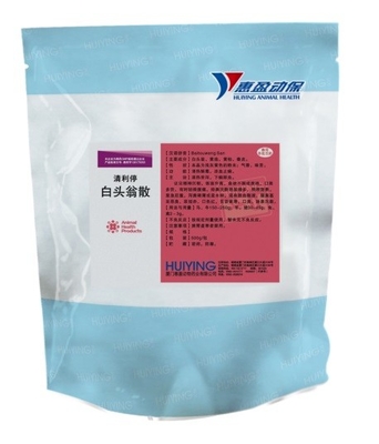 Vee Veterinaire Chinese Kruidengeneeskunde Pulsatilla Chinensis Rhizoma Coptidis voor de Strijdontsteking van de Eindedysenterie