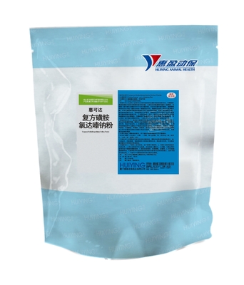 Van de het Poedersamenstelling van de varkensgeneeskunde Natrium 62,5% Sulfachlorpyridazine-Natrium 12,5% van Sulfachlordazine Trimethoprim